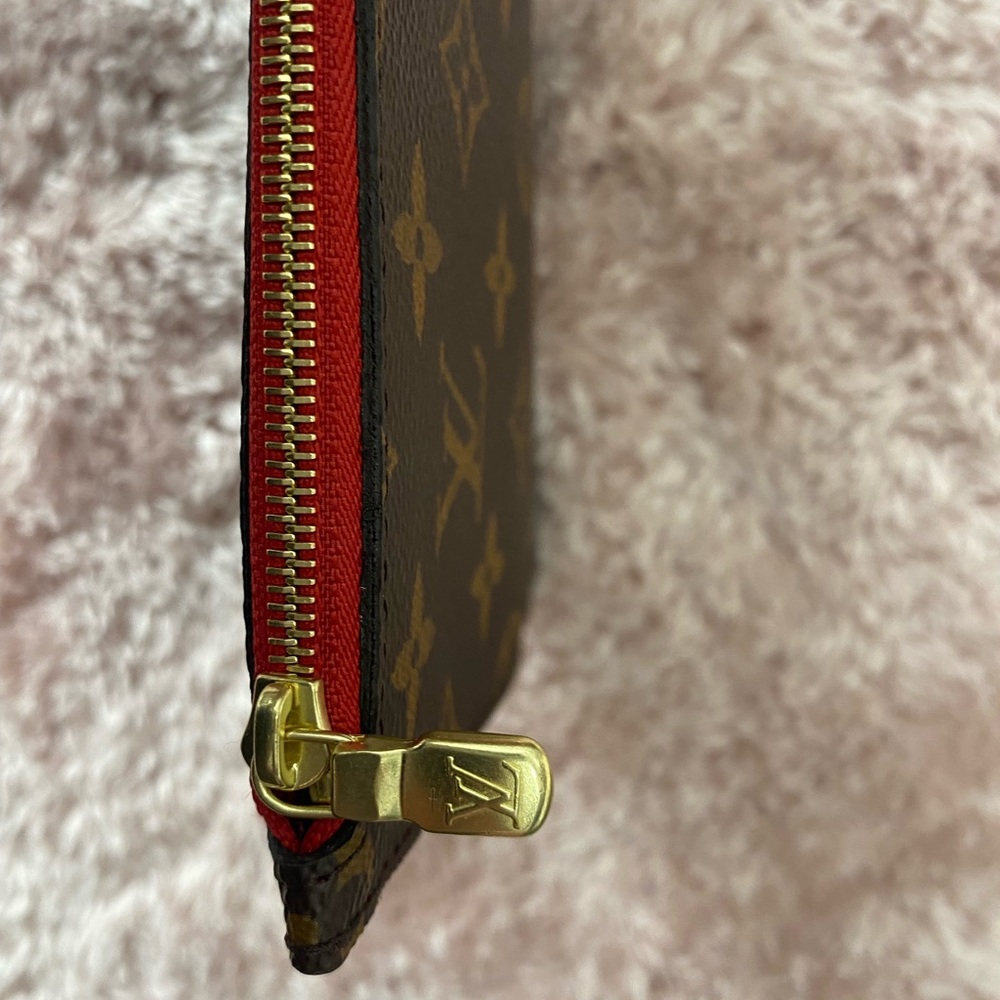 Authentic Louis Vuitton neverfull GM monogram pouch wristlet NEW - Picture 4 of 10